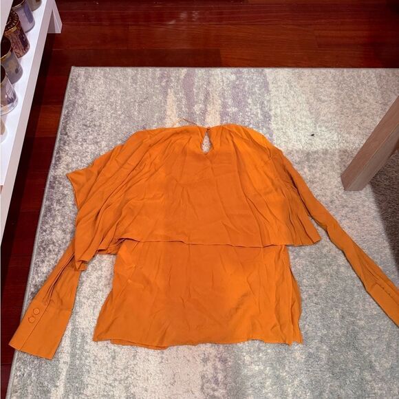 Chic Mustard Yellow Blouse from Zara - Picture 8 of 8